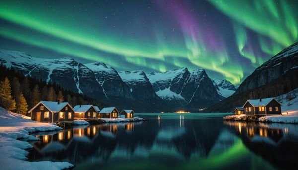 Aurores boréales en norvège : période et lieux incontournables